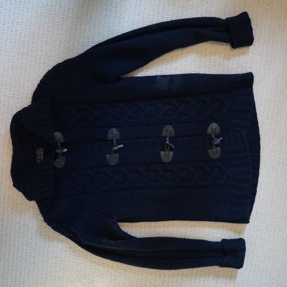 FTC 100% Cashmere Cableknit Cardigan Swiss Design - Picture 3 of 7